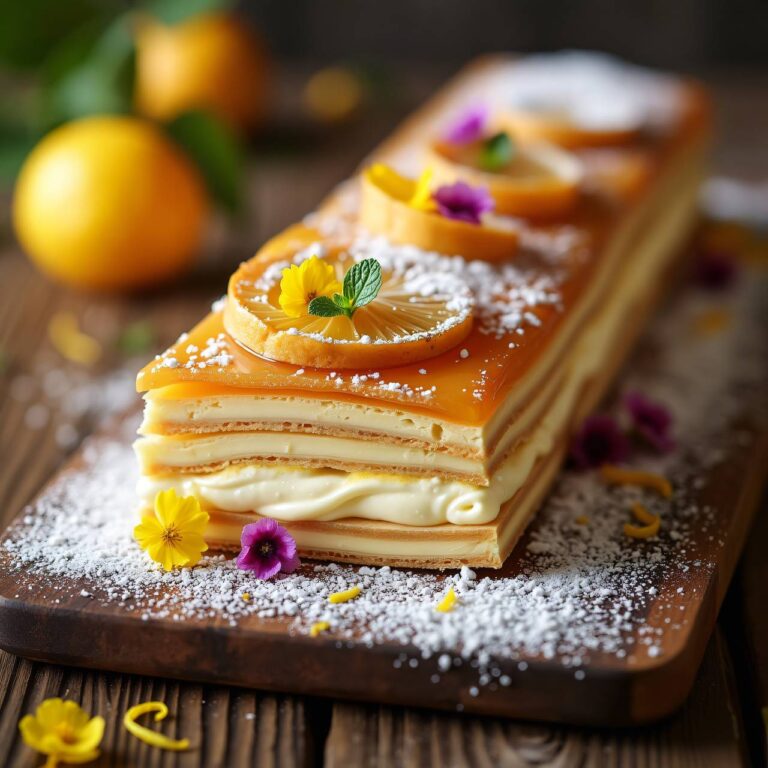 Crèmeschnitten (Mille-feuille) Rezept
