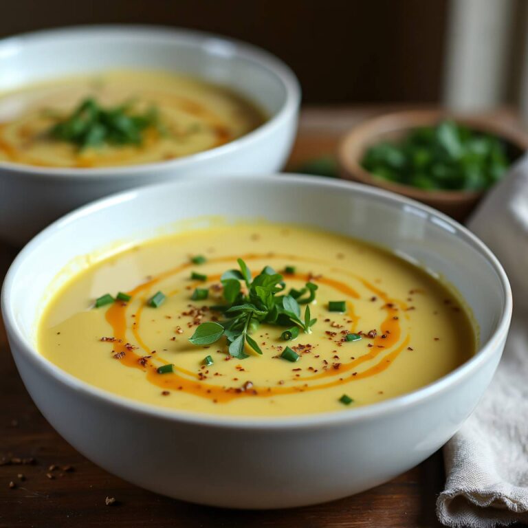 Cremige Senfsuppe Rezept