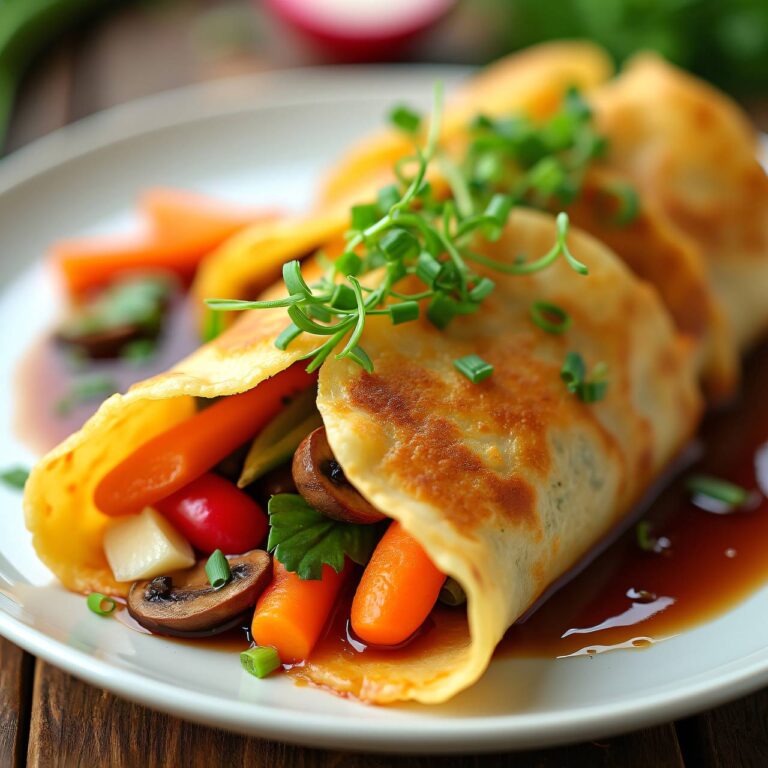 Crespelle mit Frühlingsgemüse Rezept