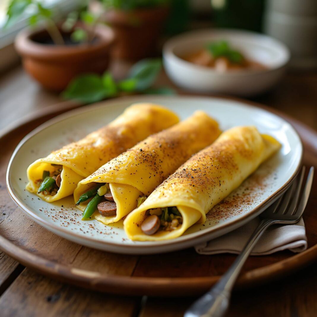 Crespelle mit Lauch und Wurst Rezept Crespelle mit Lauch und Wurst Rezept
