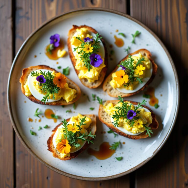 Crostini mit Eier-Crème Rezept