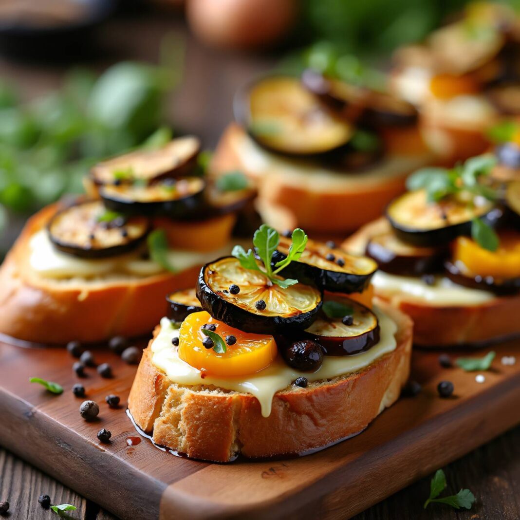 Crostini mit Käse Rezept Crostini mit Käse Rezept