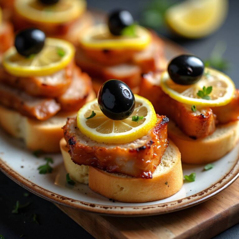Crostini mit mariniertem Fleischfilet Rezept