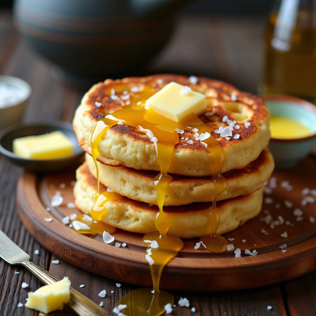 Crumpets Rezept Crumpets Rezept