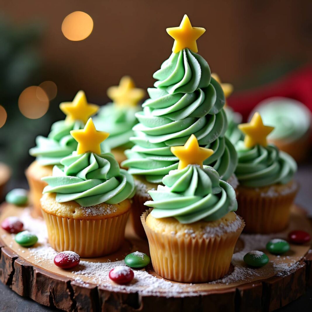 Cupcake Baum Rezept Cupcake Baum Rezept