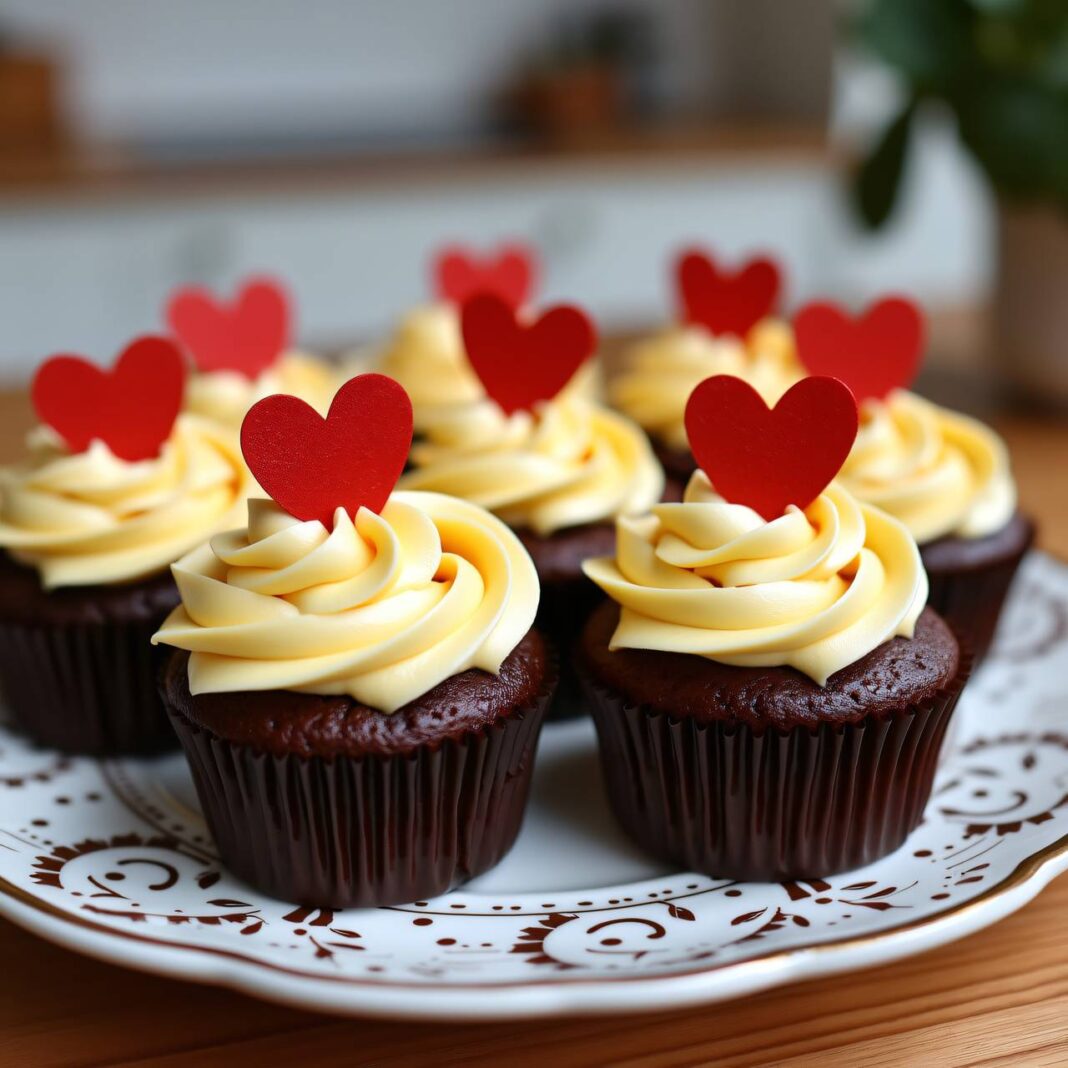 Cupcake Herz Rezept Cupcake Herz Rezept