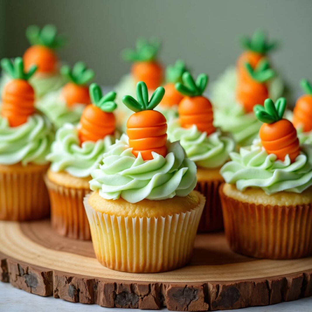 Cupcake mit Karotten Rezept Cupcake mit Karotten Rezept