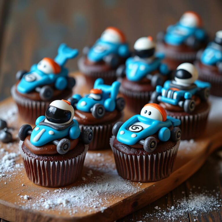 Cupcake Rennwagen Rezept
