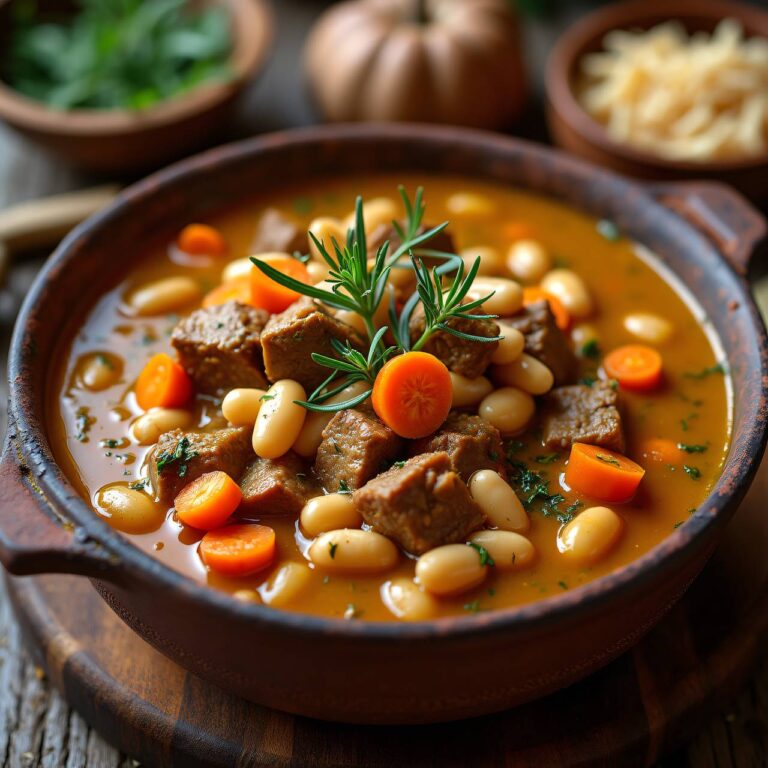 Curry-Bohnen-Gulasch Rezept