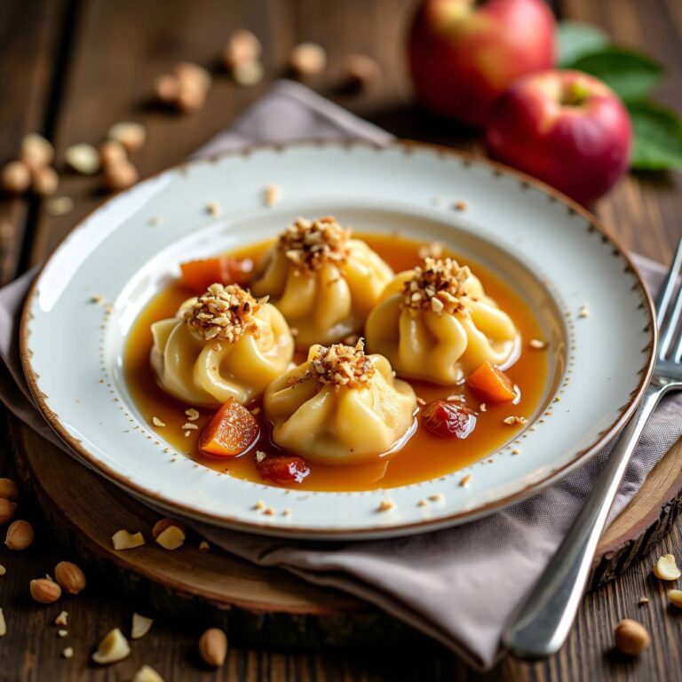 Dampfnudeln an Dörrfruchtsauce Rezept