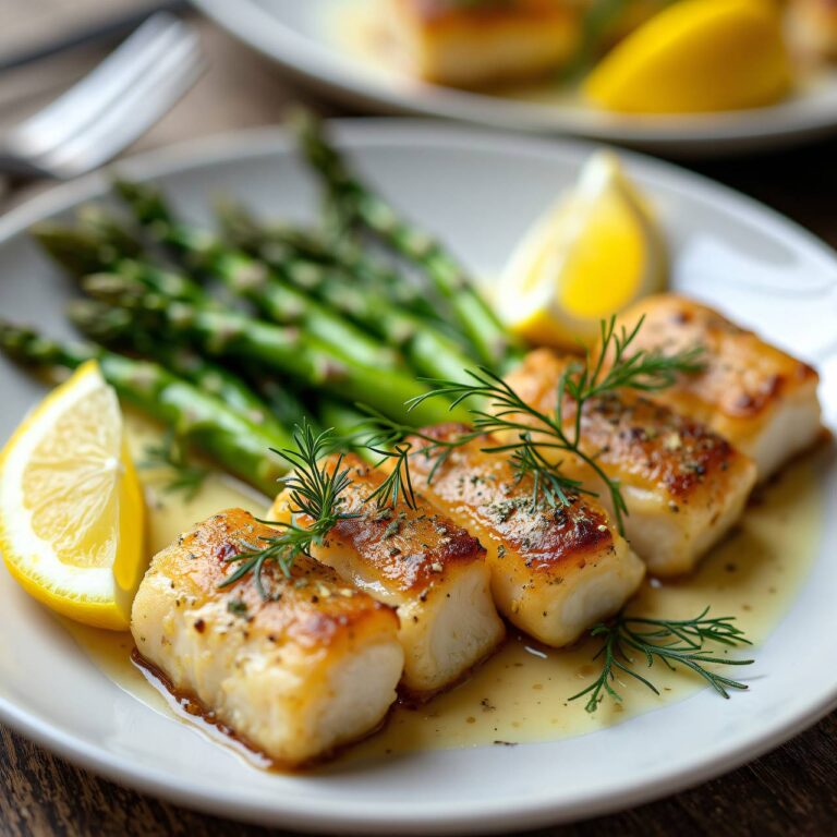 Dill-Fischröllchen mit Spargeln Rezept