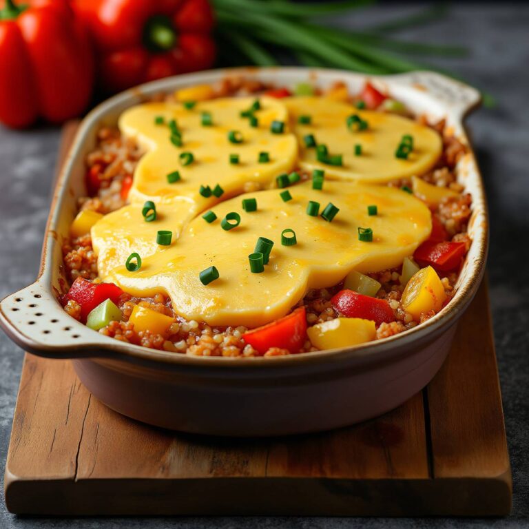 Dinkel-Gemüse-Auflauf Rezept