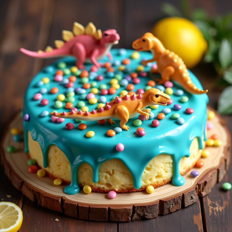 Dino-Kuchen Rezept