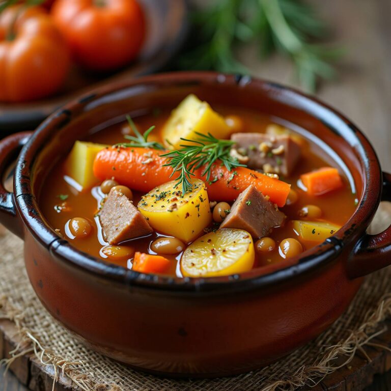 Dörrbohnen-Rippli-Eintopf Rezept