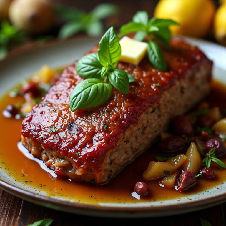 Dörrfrucht-Hackbraten Rezept