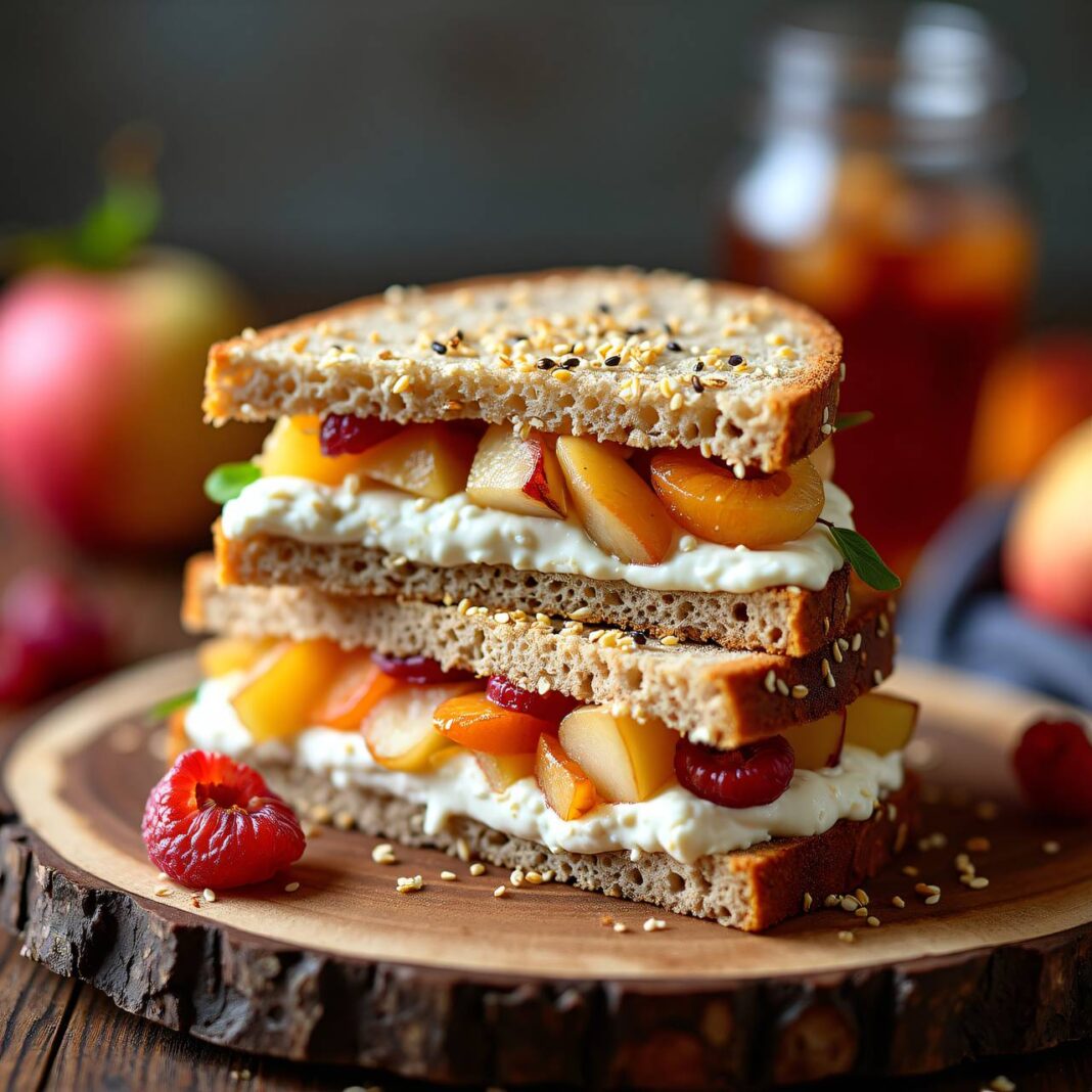 Dörrfrucht-Sandwich Rezept Dörrfrucht-Sandwich Rezept