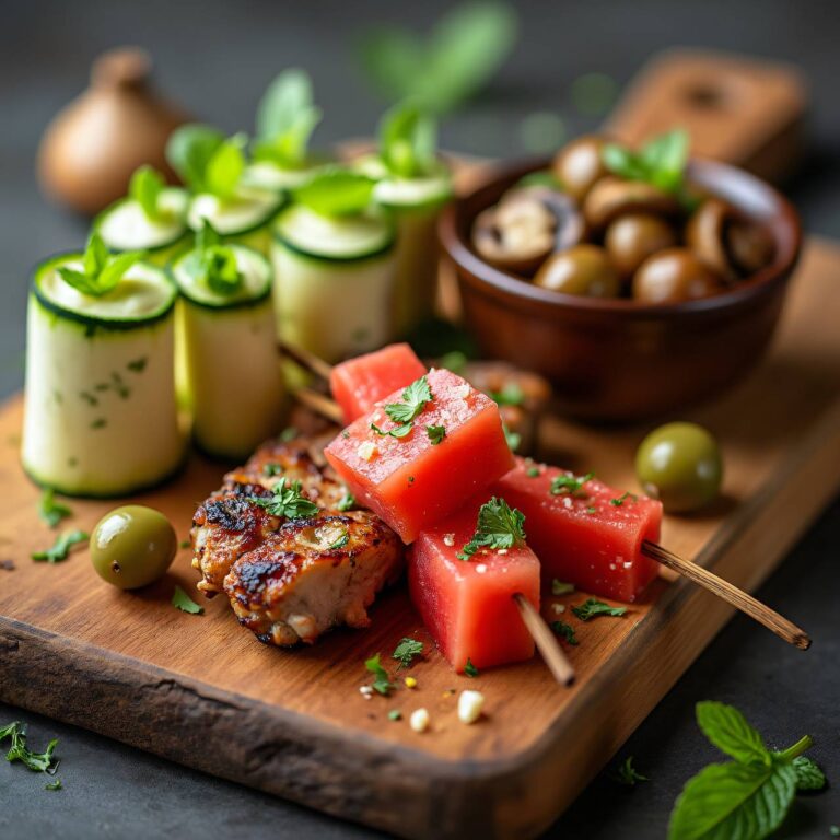 Dreierlei Aperitif-Häppchen Rezept