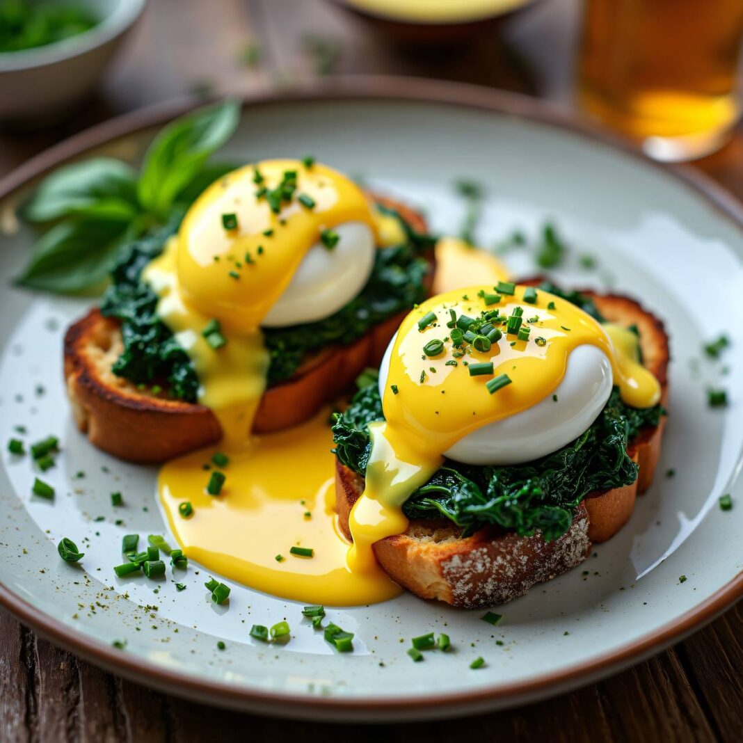 Eggs Florentine Rezept Eggs Florentine Rezept