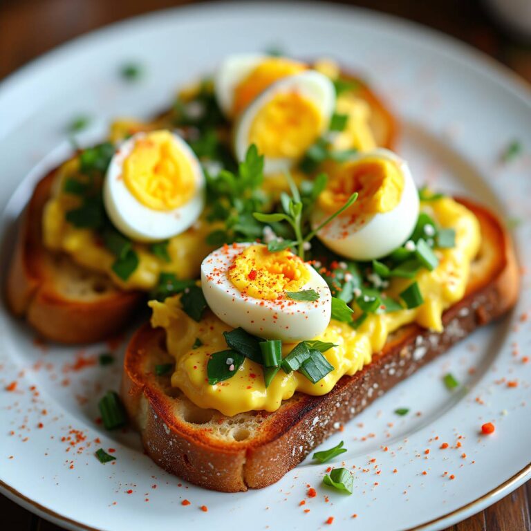 Eierbrote mit Lauch Rezept