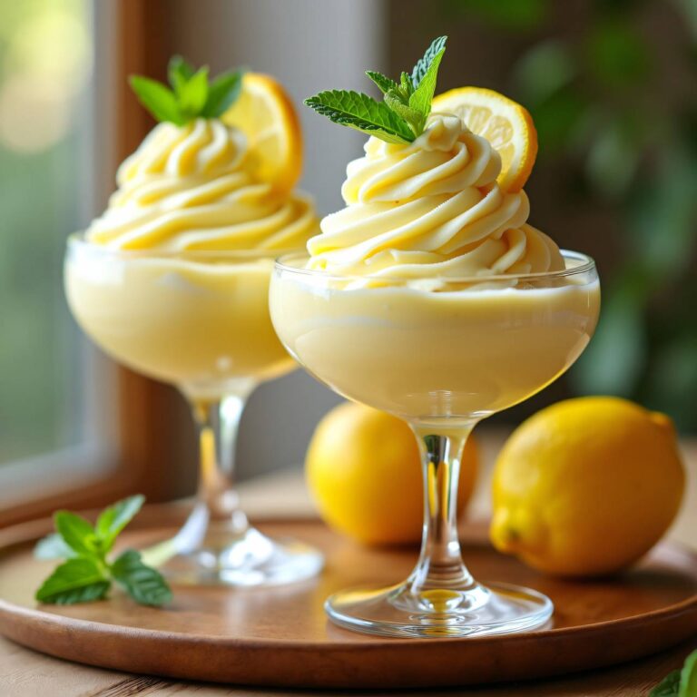 Einfache Zitronen-Joghurt-Eiscreme Rezept