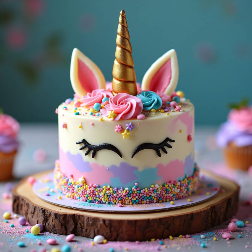 Einhorntorte Rezept Einhorntorte Rezept