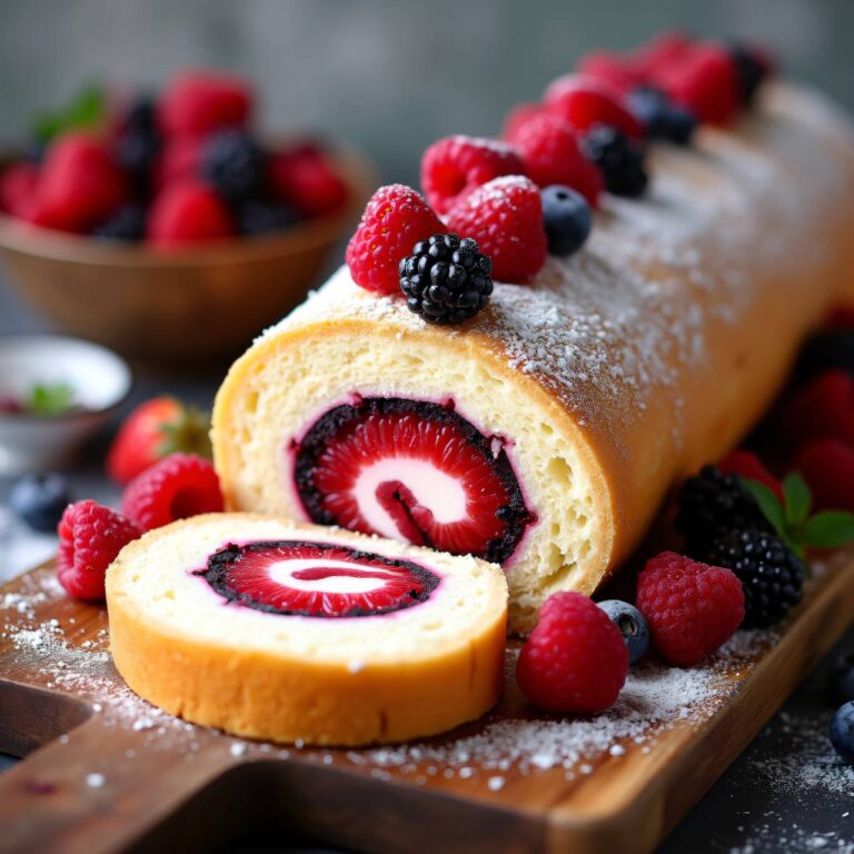 Eis-Roulade Rezept