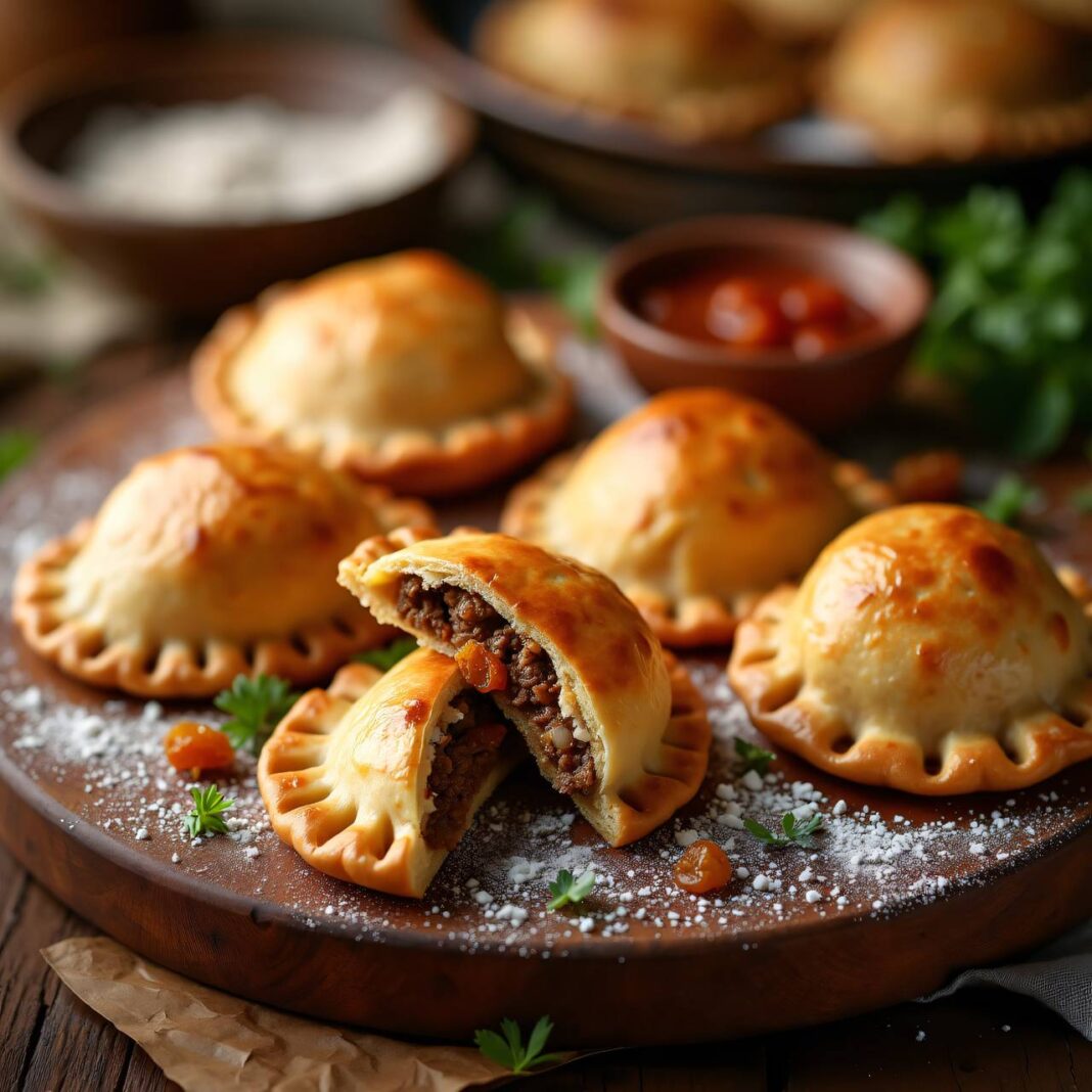 Empanadas de carne (Hackfleischtaschen) Rezept Empanadas de carne (Hackfleischtaschen) Rezept