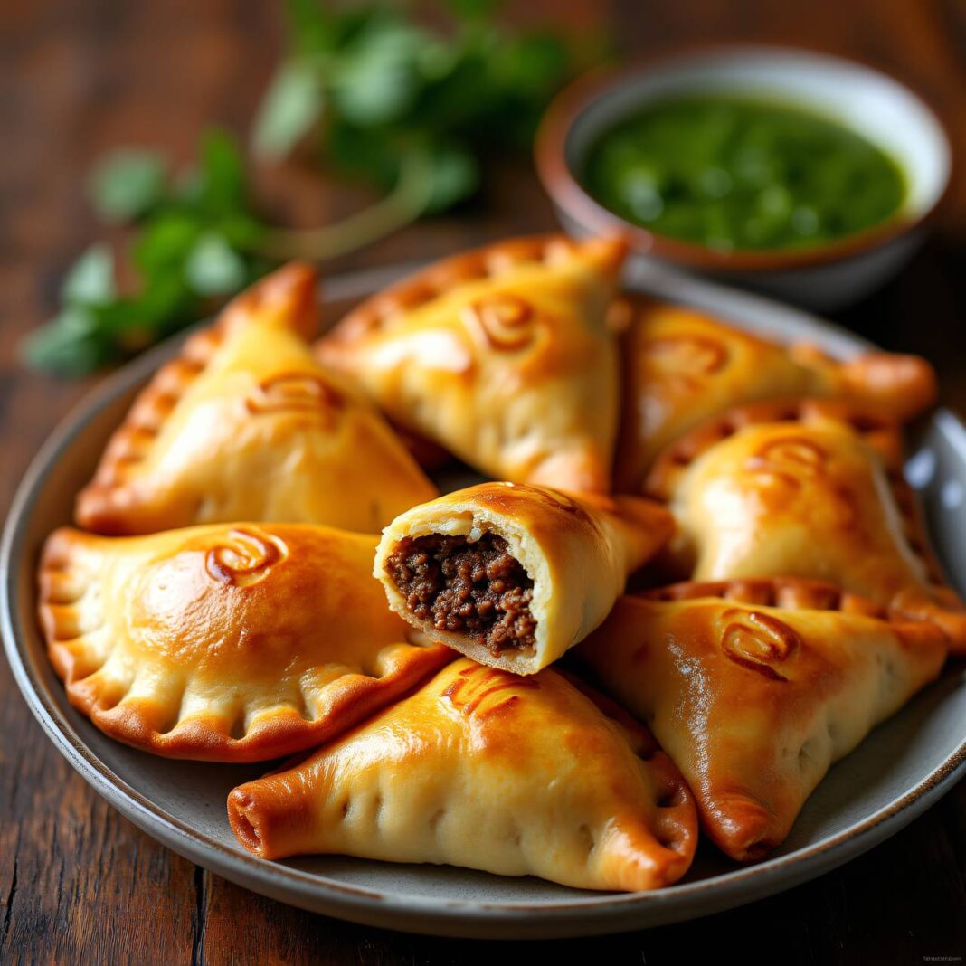 Empanadas mit Hackfleisch-Ricotta-Füllung Rezept Empanadas mit Hackfleisch-Ricotta-Füllung Rezept