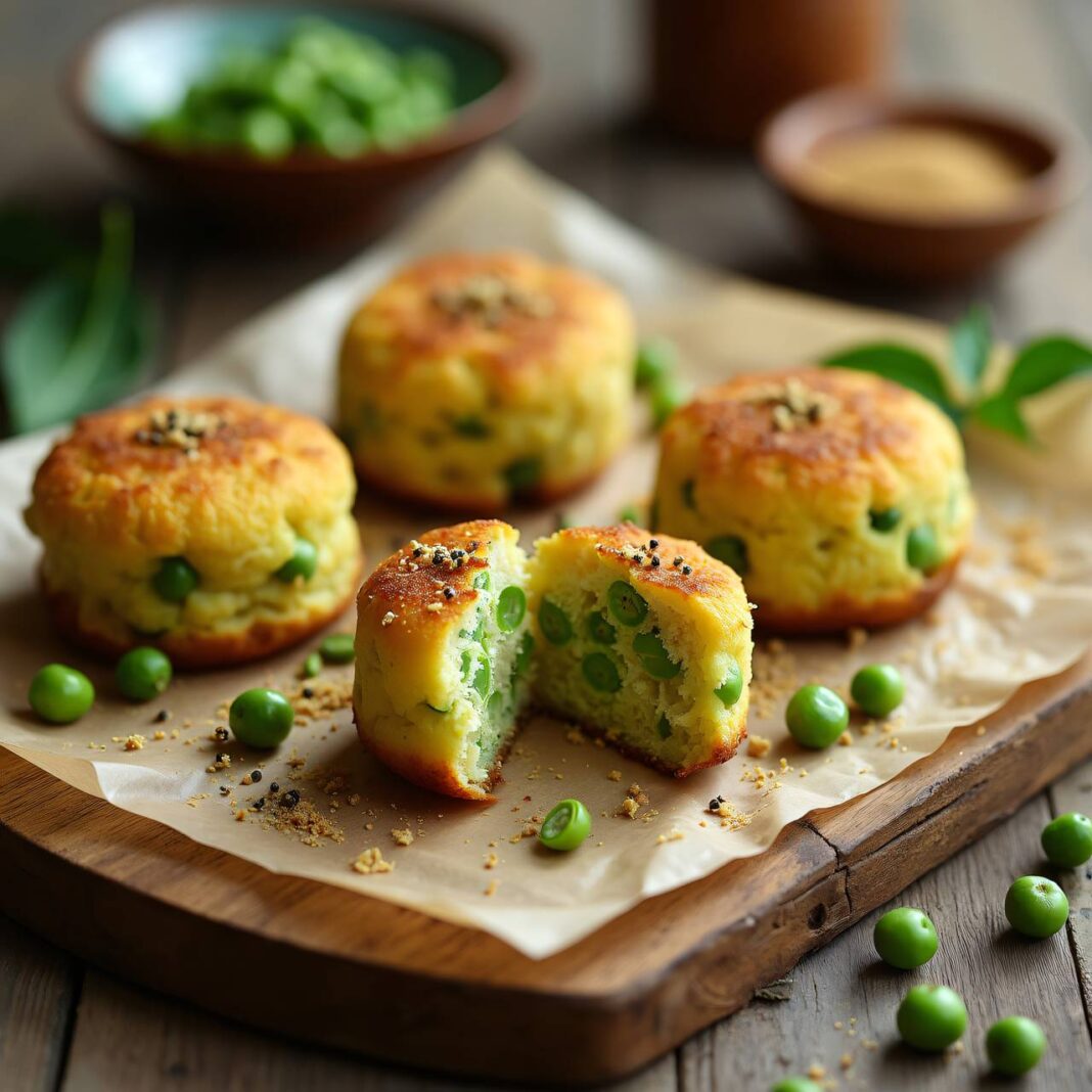 Erbsen-Küchlein Rezept Erbsen-Küchlein Rezept