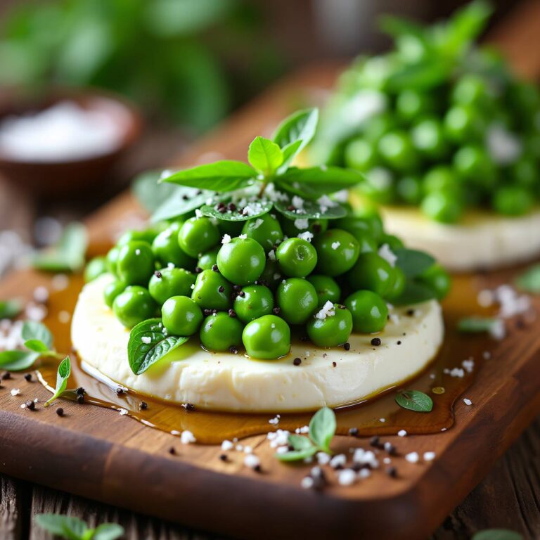Erbsen-Mozzarella-Salat Rezept