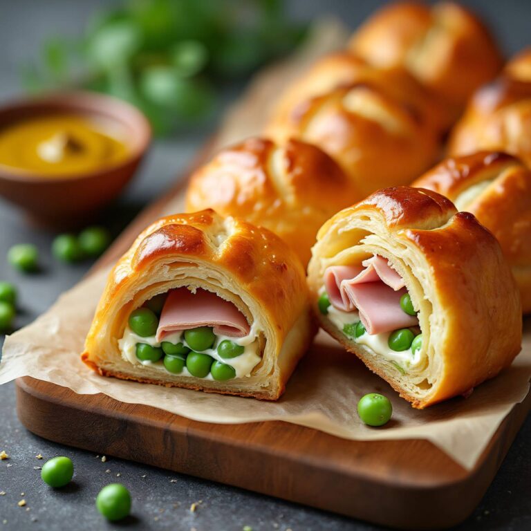 Erbsen-Schinken-Täschli Rezept