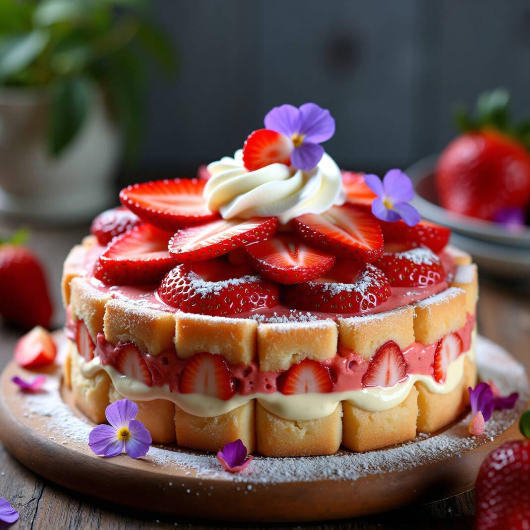 Erdbeer-Charlotte Rezept Erdbeer-Charlotte Rezept