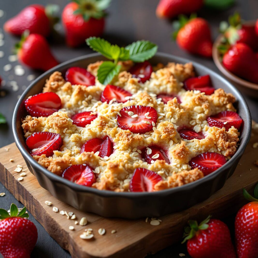 Erdbeer-Crumble Rezept Erdbeer-Crumble Rezept