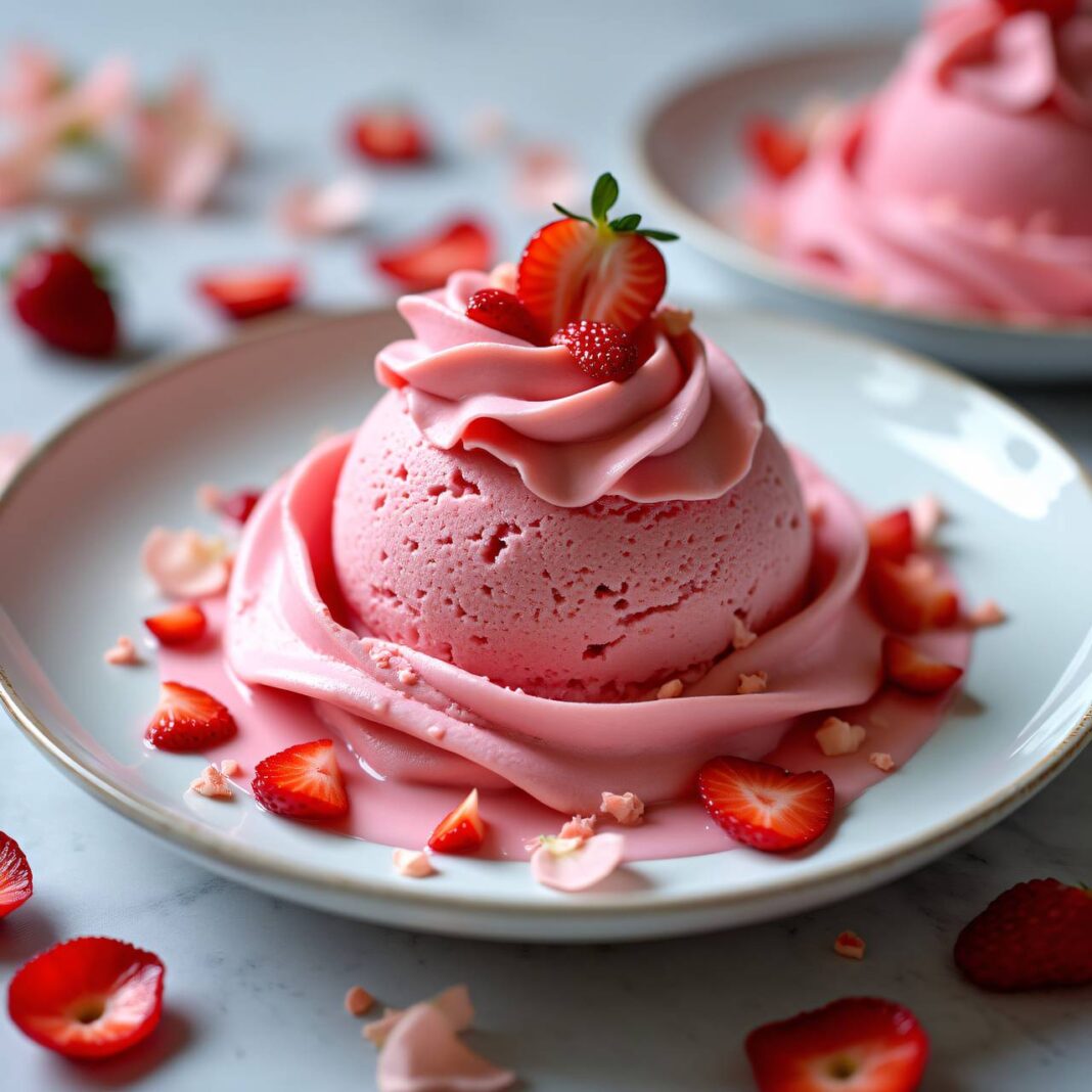 Erdbeer-Eis-Rosen Rezept Erdbeer-Eis-Rosen Rezept