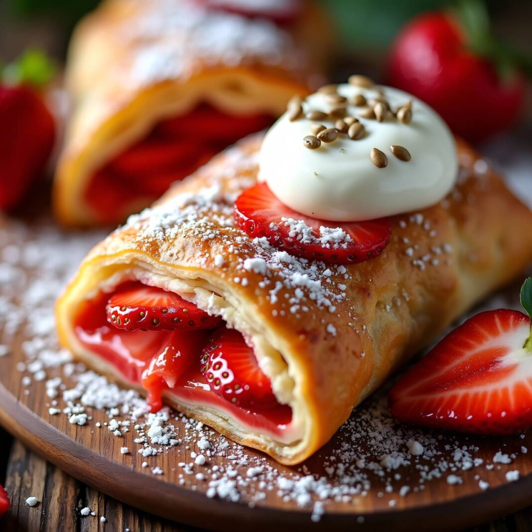 Erdbeer-Feuilletés Rezept Erdbeer-Feuilletés Rezept