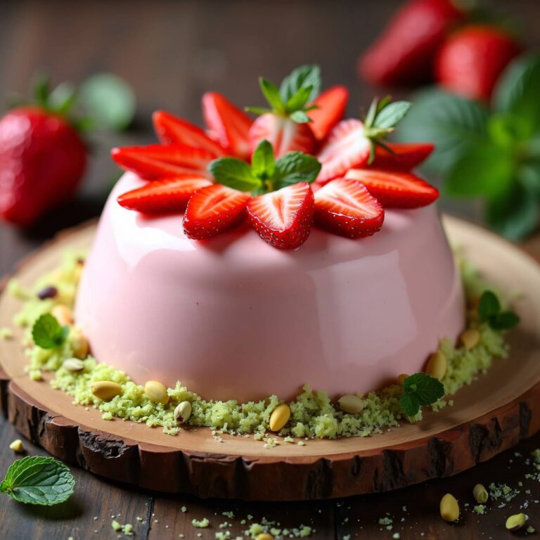 Erdbeer-Joghurt-Bavarois Rezept