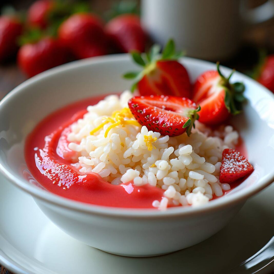 Erdbeer-Milchreis Rezept Erdbeer-Milchreis Rezept