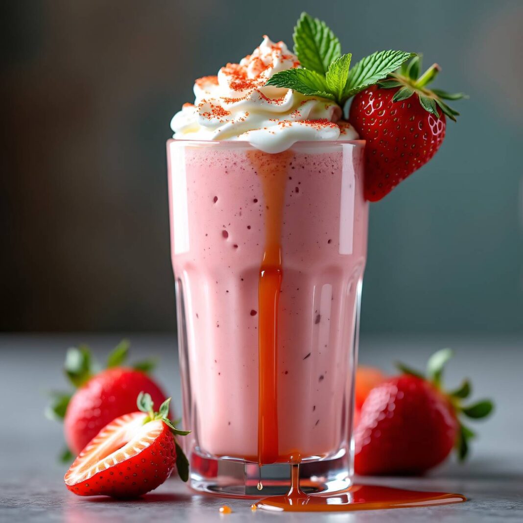 Erdbeer-Milchshake Rezept Erdbeer-Milchshake Rezept