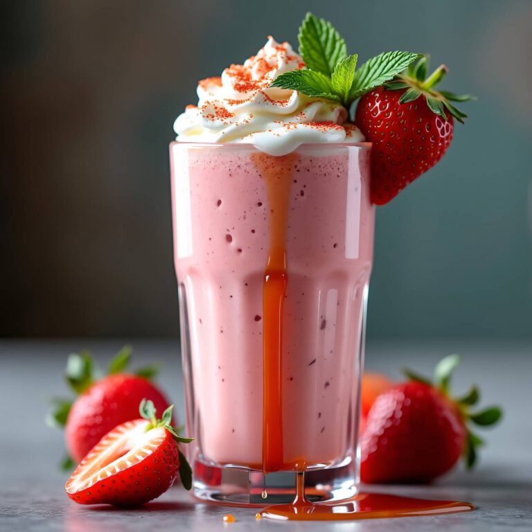 Erdbeer-Milchshake Rezept