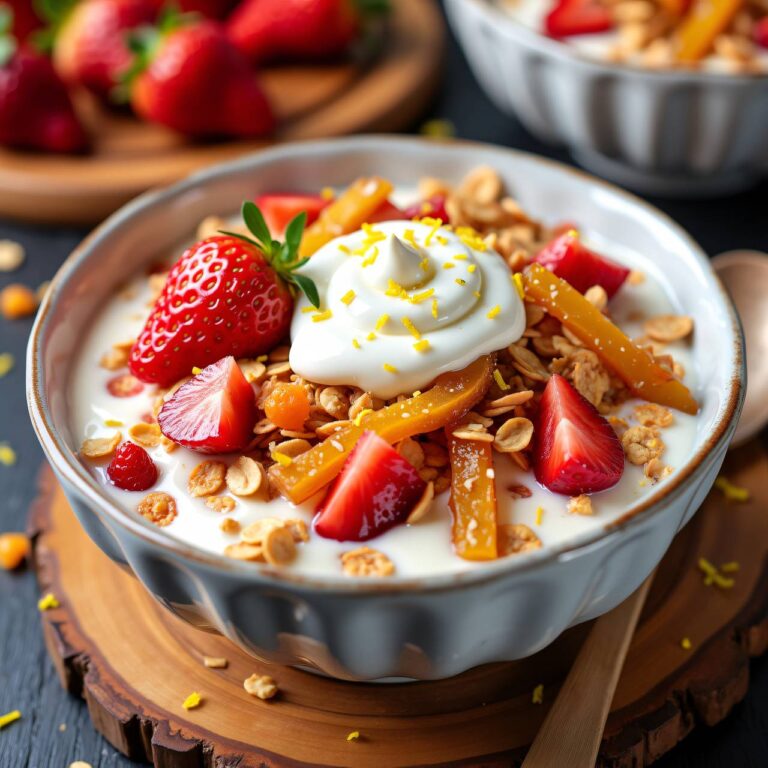 Erdbeer-Müsli mit Buttermilch Rezept