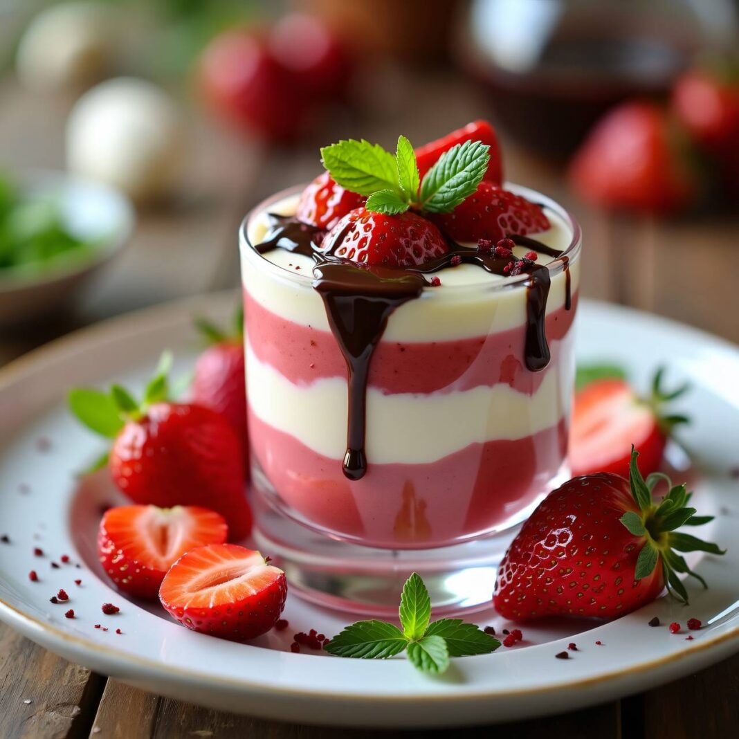Erdbeer-Parfait Rezept Erdbeer-Parfait Rezept