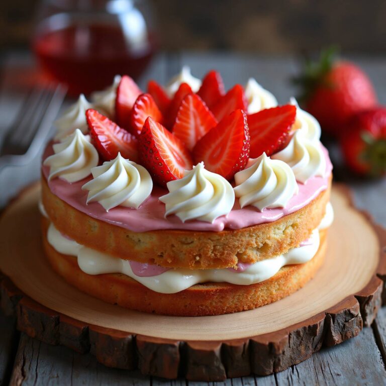 Erdbeer-Quark-Torte Rezept