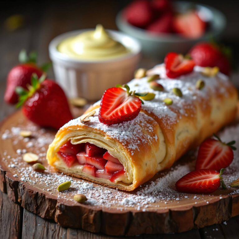 Erdbeer-Strudelchen Rezept