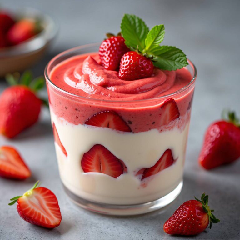 Erdbeercrème mit Mascarpone Rezept