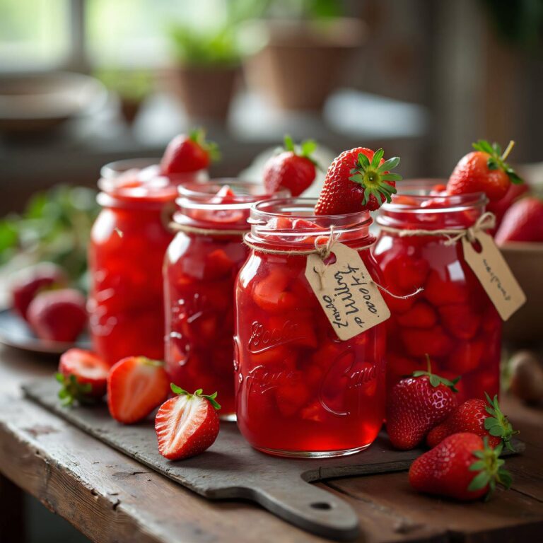 Erdbeerkonfitüre Rezept