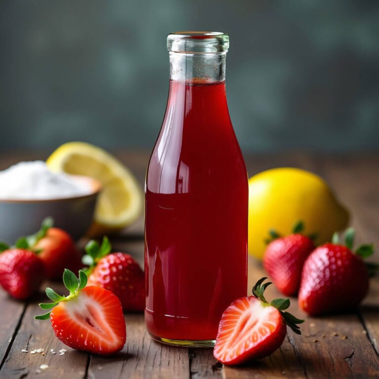 Erdbeersirup Rezept