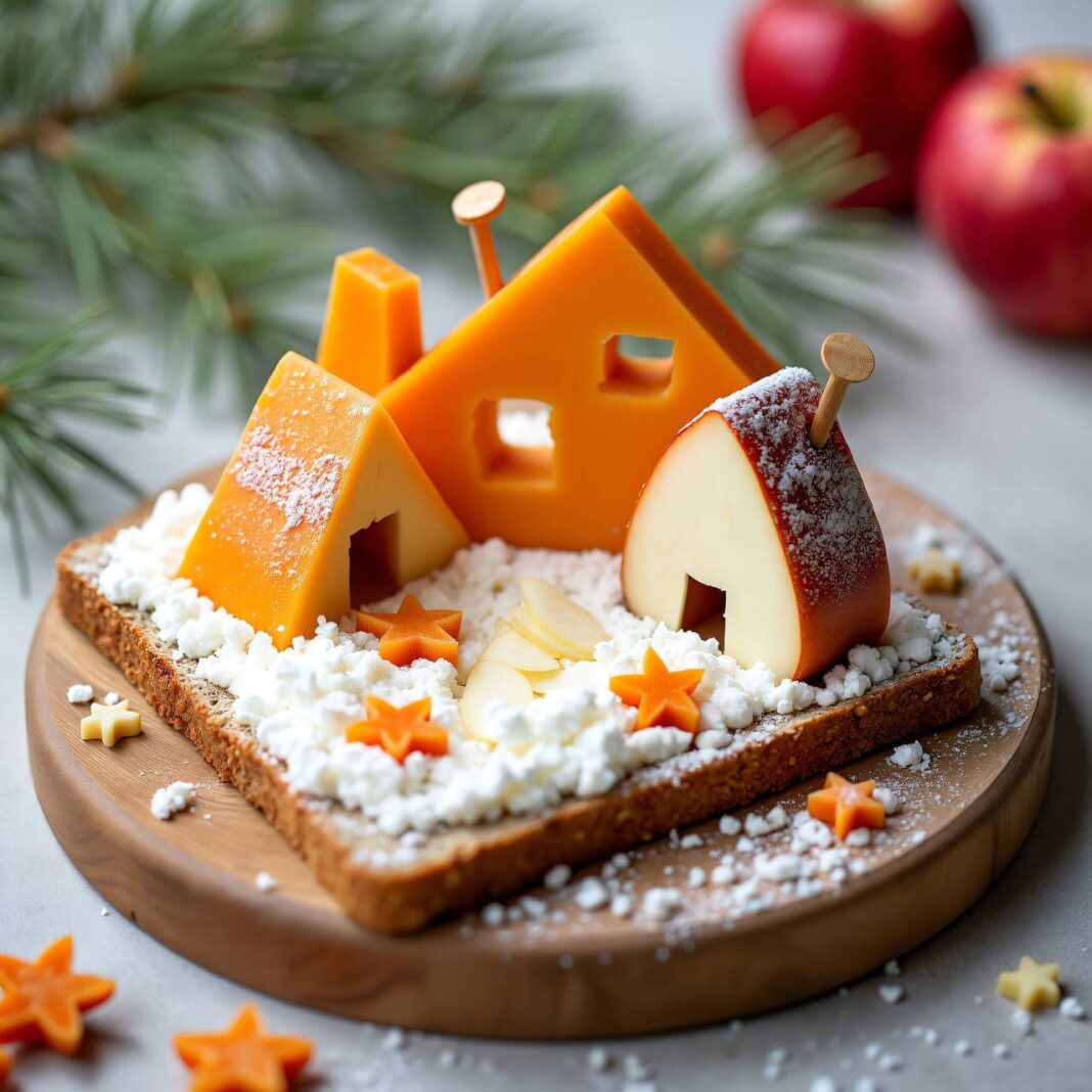 Essbares Bild «Winterstimmung» Rezept Essbares Bild «Winterstimmung» Rezept