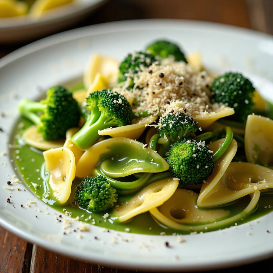 Farfalle mit Broccolisauce Rezept Farfalle mit Broccolisauce Rezept