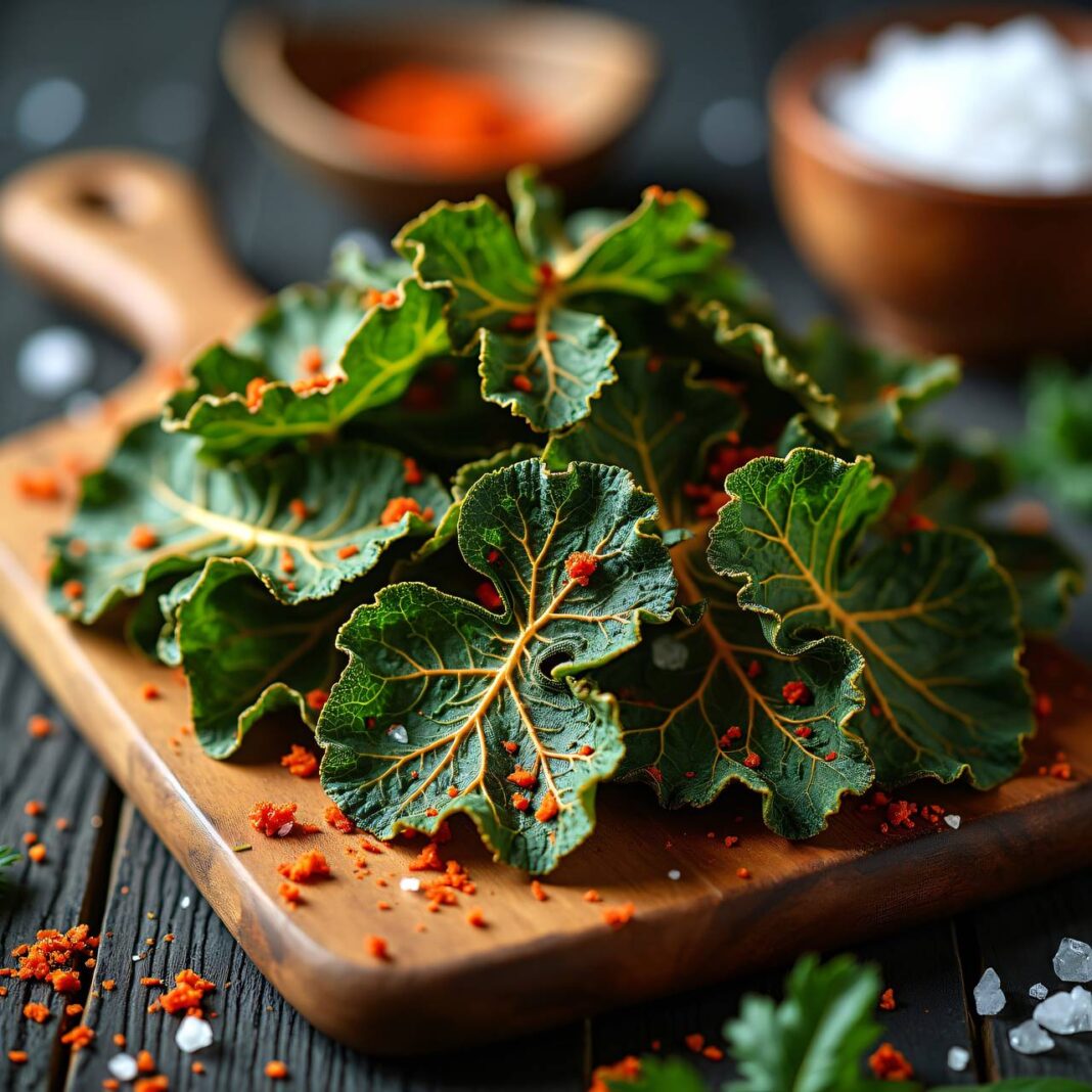 Federkohlchips Rezept Federkohlchips Rezept