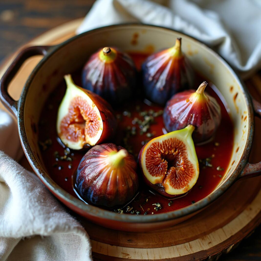Feigen mit Käse und Honig Rezept Feigen mit Käse und Honig Rezept